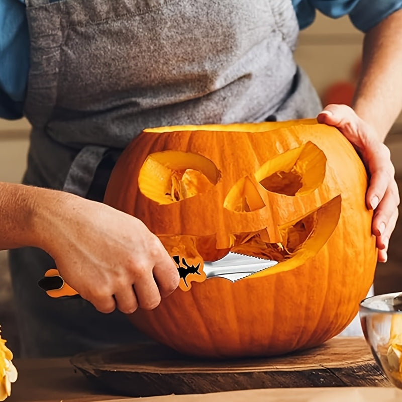 Halloween Roestvrijstalen Pompoen Snijset | Gemakkelijk Gesneden Pompoenen