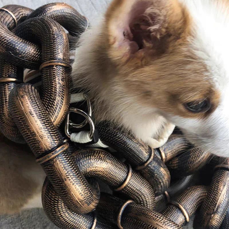 BarkBling - Grappige grote hondenriem