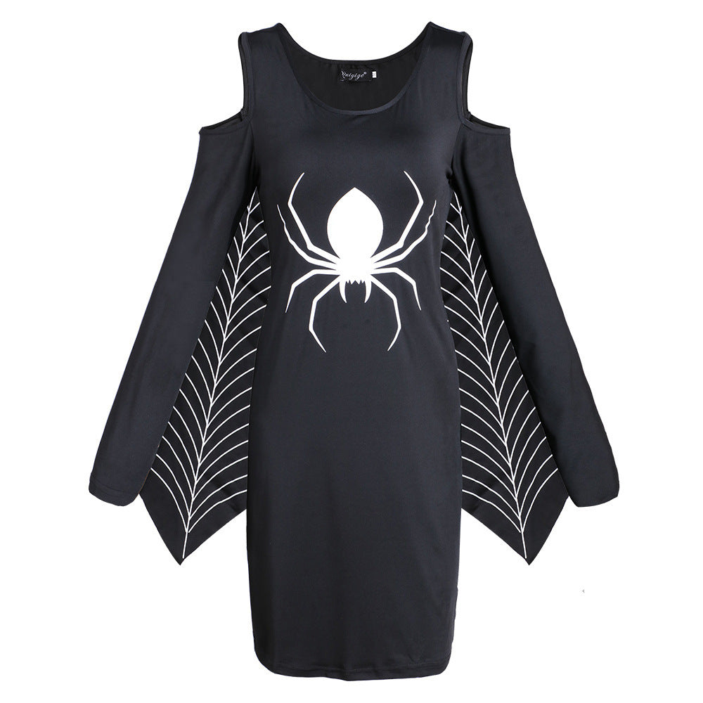 Halloween Kostuum Jurk | Web Mouw Mini