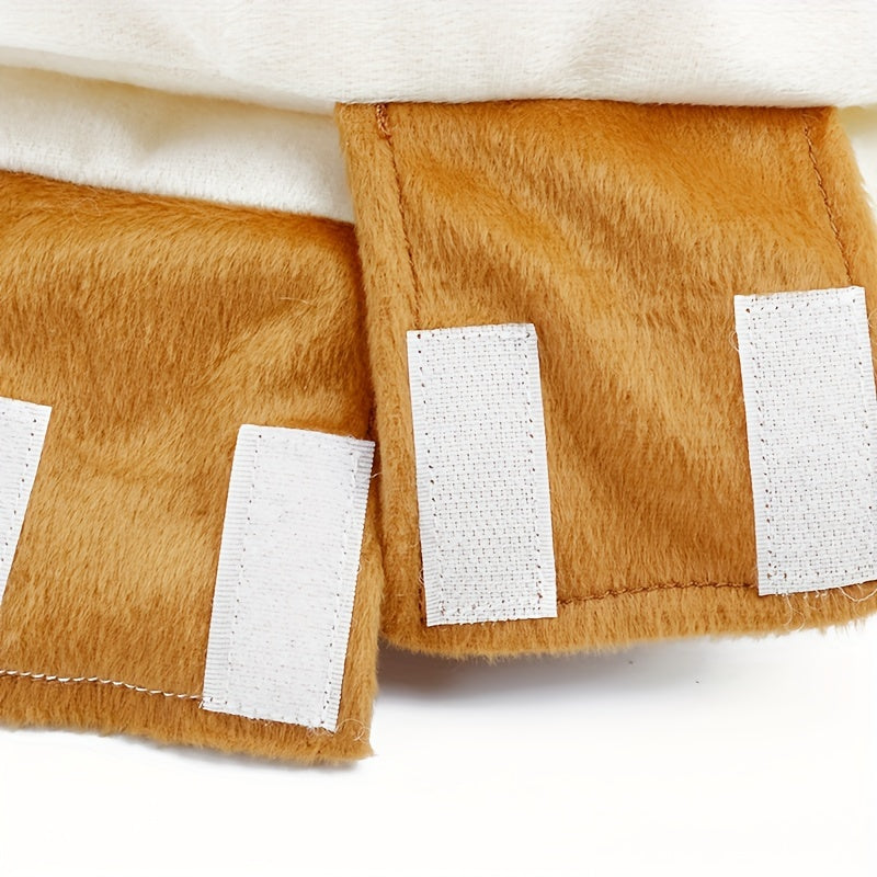 Grappige Pluche Hond Halloween Kostuum | Hotdog Ontwerp