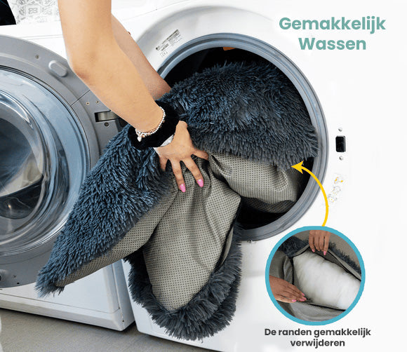 Orthopedisch Geheugenfoam Hondenbed met Waterdichte Voering – Groot Comfortabel Hondenbed voor Betere Slaap en Ondersteuning