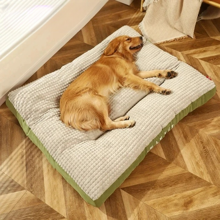 SnoozePaw Luxe Hondenbed – Robuuste Schuim, Afneembare Hoezen en Optimale Ondersteuning