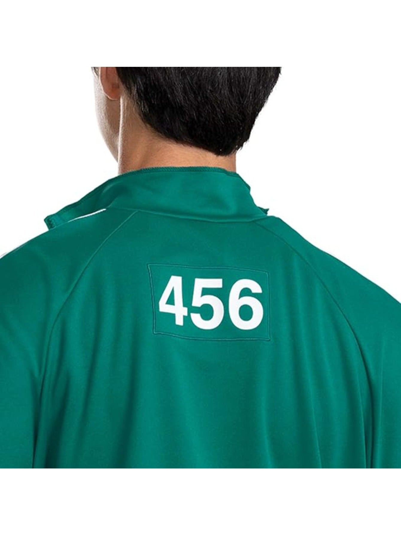 Heren Groene Trainingspak Halloween Kostuum Trainingspak | Ritssluiting