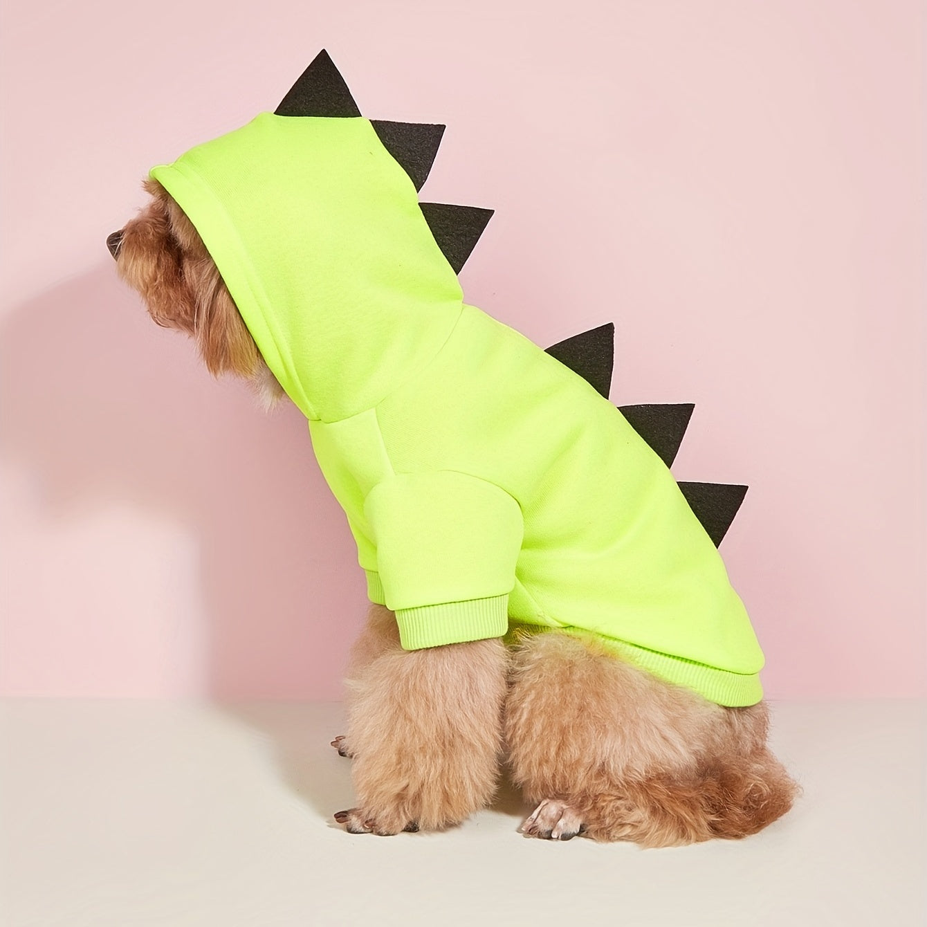 Hond Halloween Kostuum Fleece Dinosaurus Hoodie | Huisdier Outfit Warm
