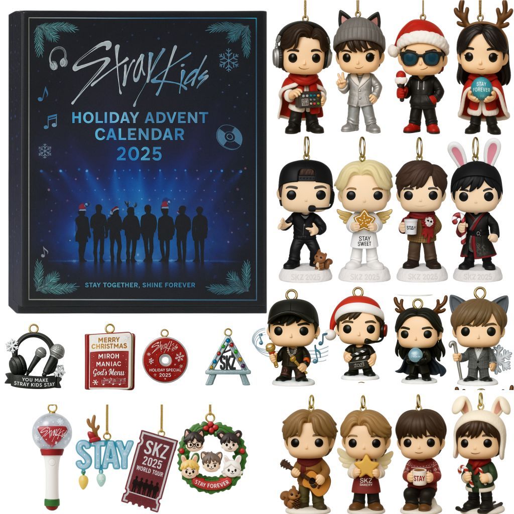 SKZFest | Stray Kids Adventskalender Feestelijke Countdown Cadeauviering