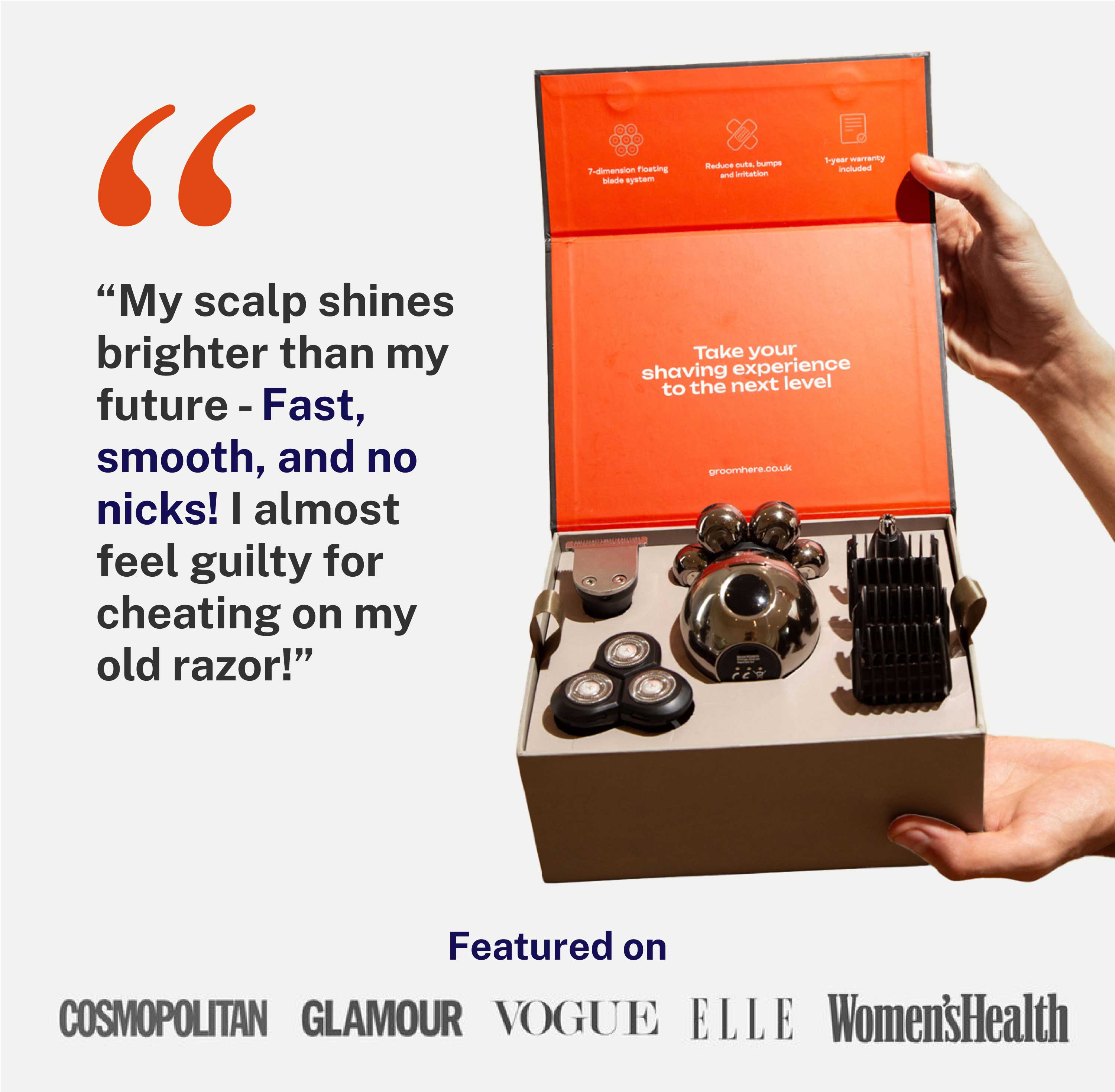 FlexGroom 5-in-1 elektrisch scheerapparaat | Precisie, veelzijdigheid en stijl