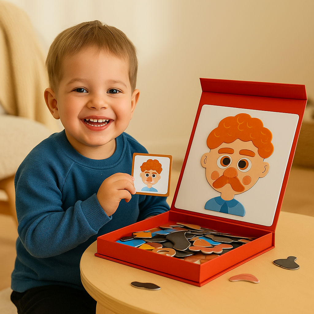 FaceJoy | Leerpuzzelspel voor Kinderen over Gezichtsuitdrukkingen