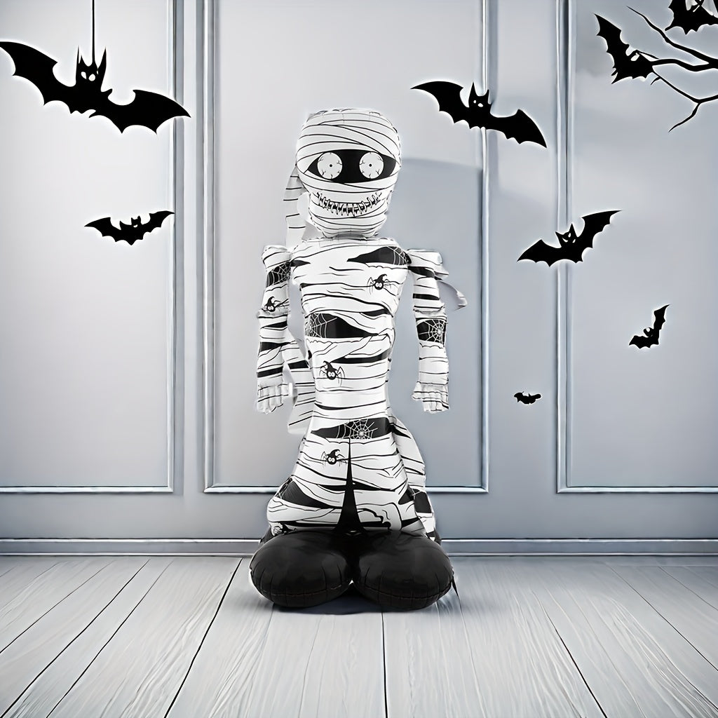Halloween Cartoon Opblaasbare Mummie Decoratie | Spookachtige Vrijstaande Decoratie