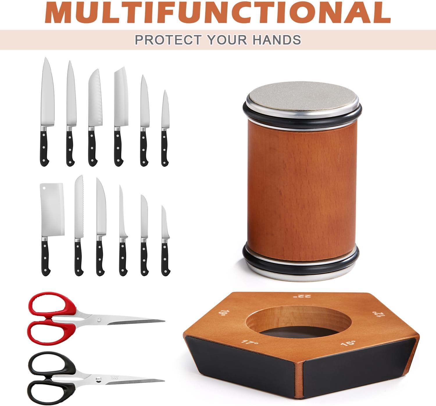 Handmatige Diamant Rollende Messerschärfer - SharpRoll