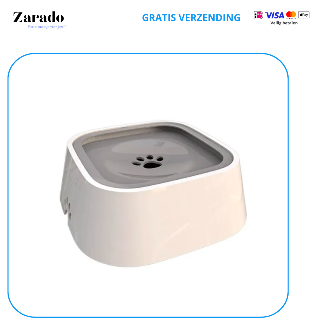 CleanBowl | Dé spatvrije drinkbak voor jouw viervoeter