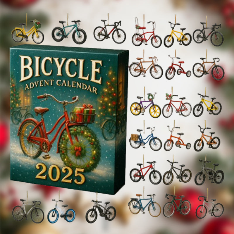 Retro Fietsfeest Adventskalender 2025 – 24 Miniaturen vol Kerstvreugde