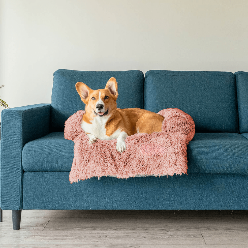 Waterafstotende Hondenbed Bescherming met Zachte Vegan Bont – Antislip, Comfortabel, Geschikt voor Alle Hondenformaten