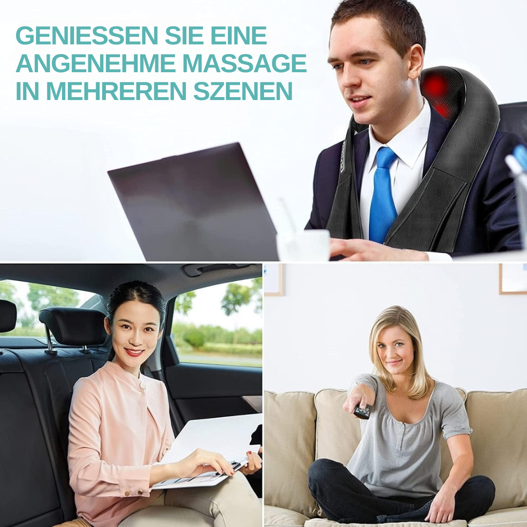 Shiatsu-Massagekussen met Infrarood - FlowRelief