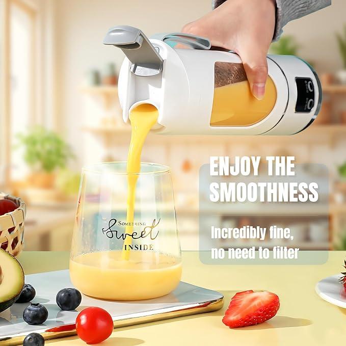 BlendSmart Juicer Blender | Veelzijdig, lekvrij ontwerp met slimme LED voor smoothies, shakes en babyvoeding.