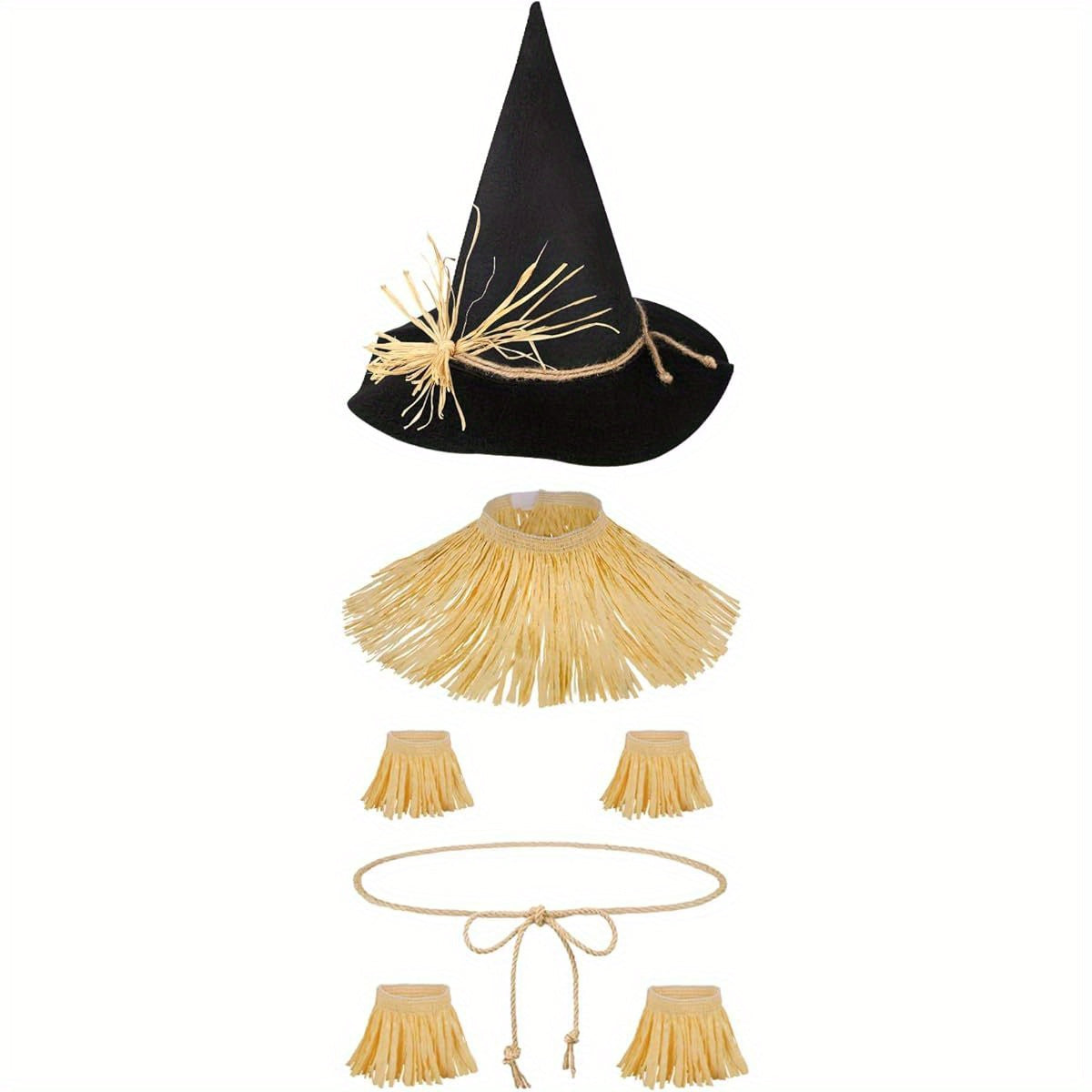 Familie Matching Klassiek Halloween Kostuum Set | Scarecrow Meisje