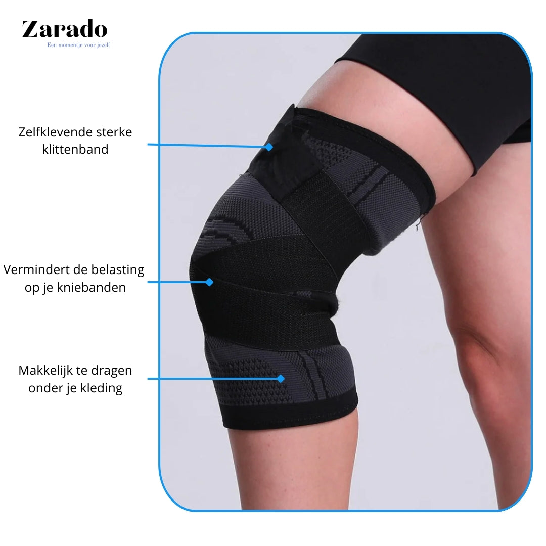 Elastische knieband Pro | Biedt de nodige versteviging