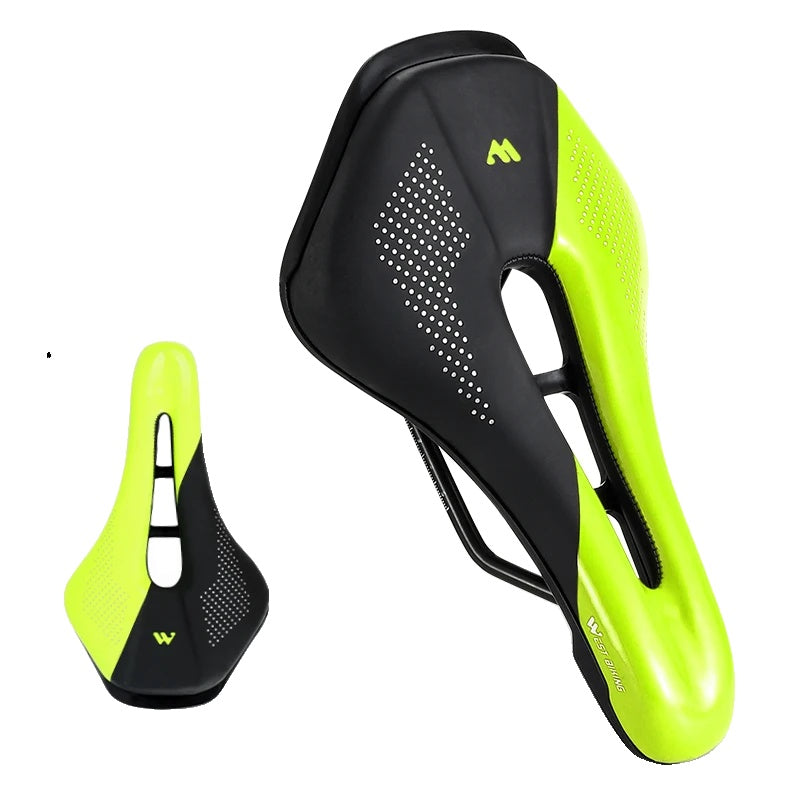 Comfortabele Schokbestendige Fiets Zadels met Hol Ontwerp – Antislip Kussen voor MTB en Racefiets