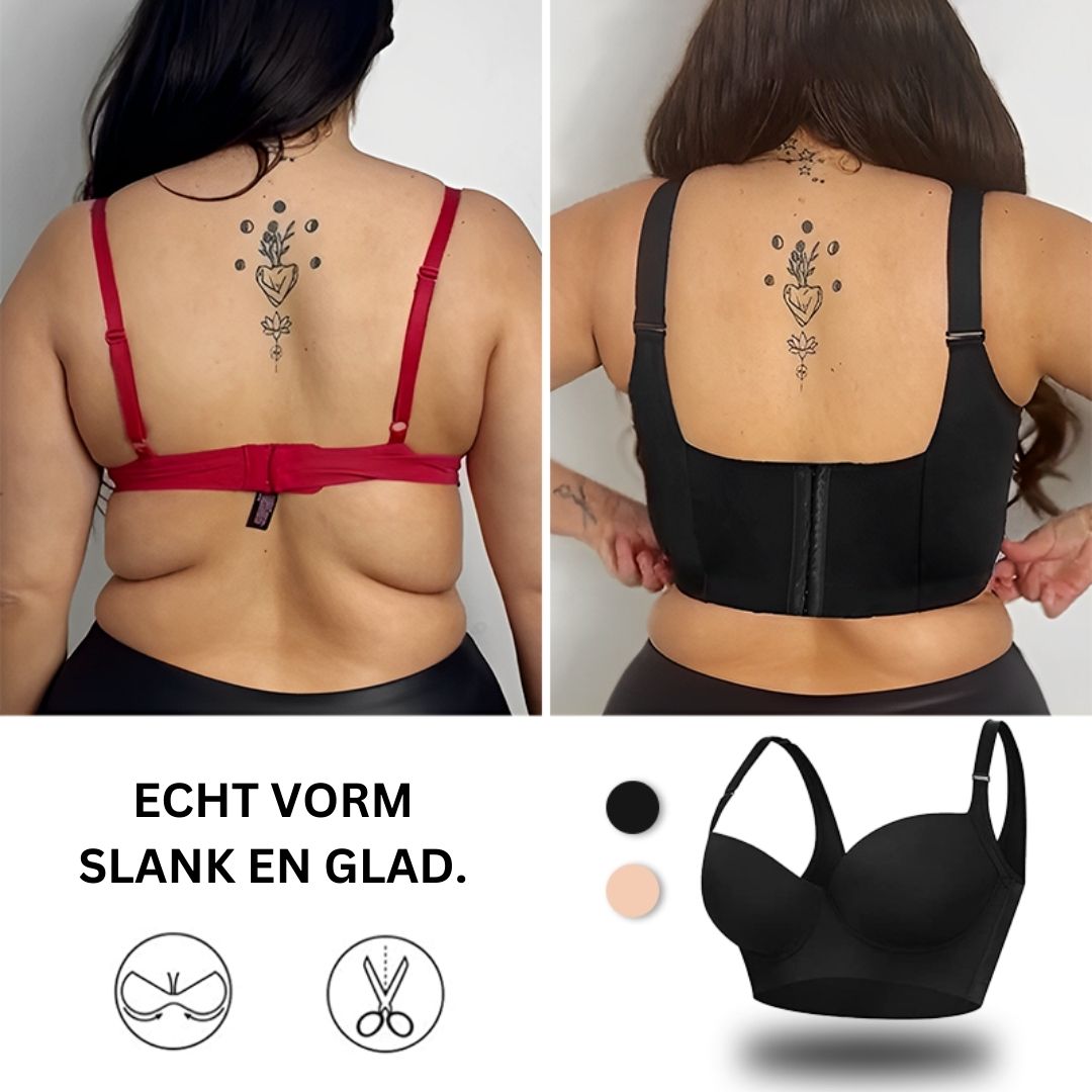 CurvEase | Diepe Cup Push-Up BH