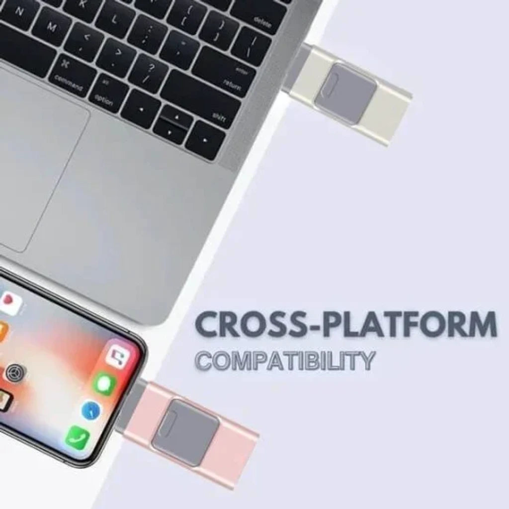 MultiPort Stick | 4-in-1 OTG-flashstation