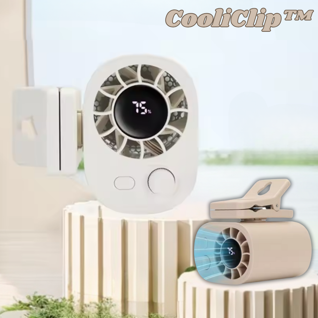 CooliClip Koelaccessoire | Altijd en overal koel met deze handige clip!