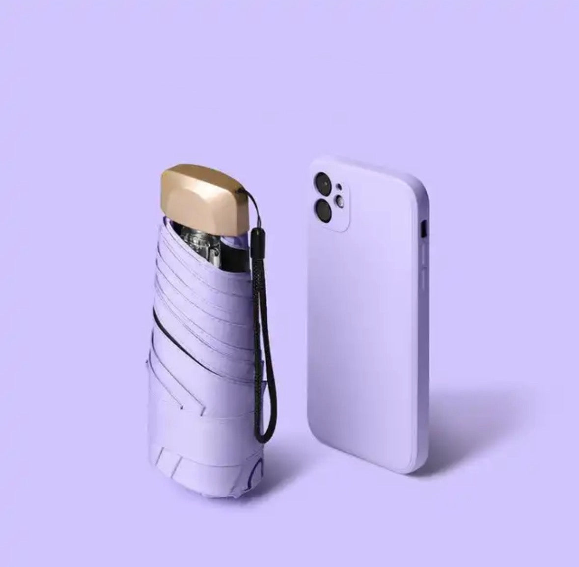 Compacter Mini-Paraplu – Draagbare regen- en zonbescherming voor onderweg