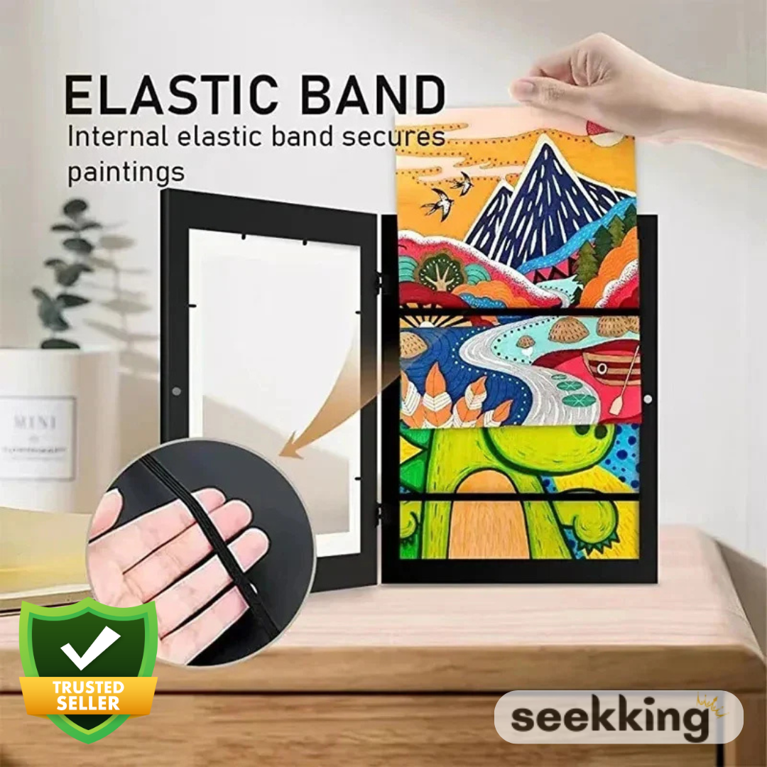 ArtNest Magnetisch Frame | Creatieve displayoplossing voor kunstwerken van kinderen