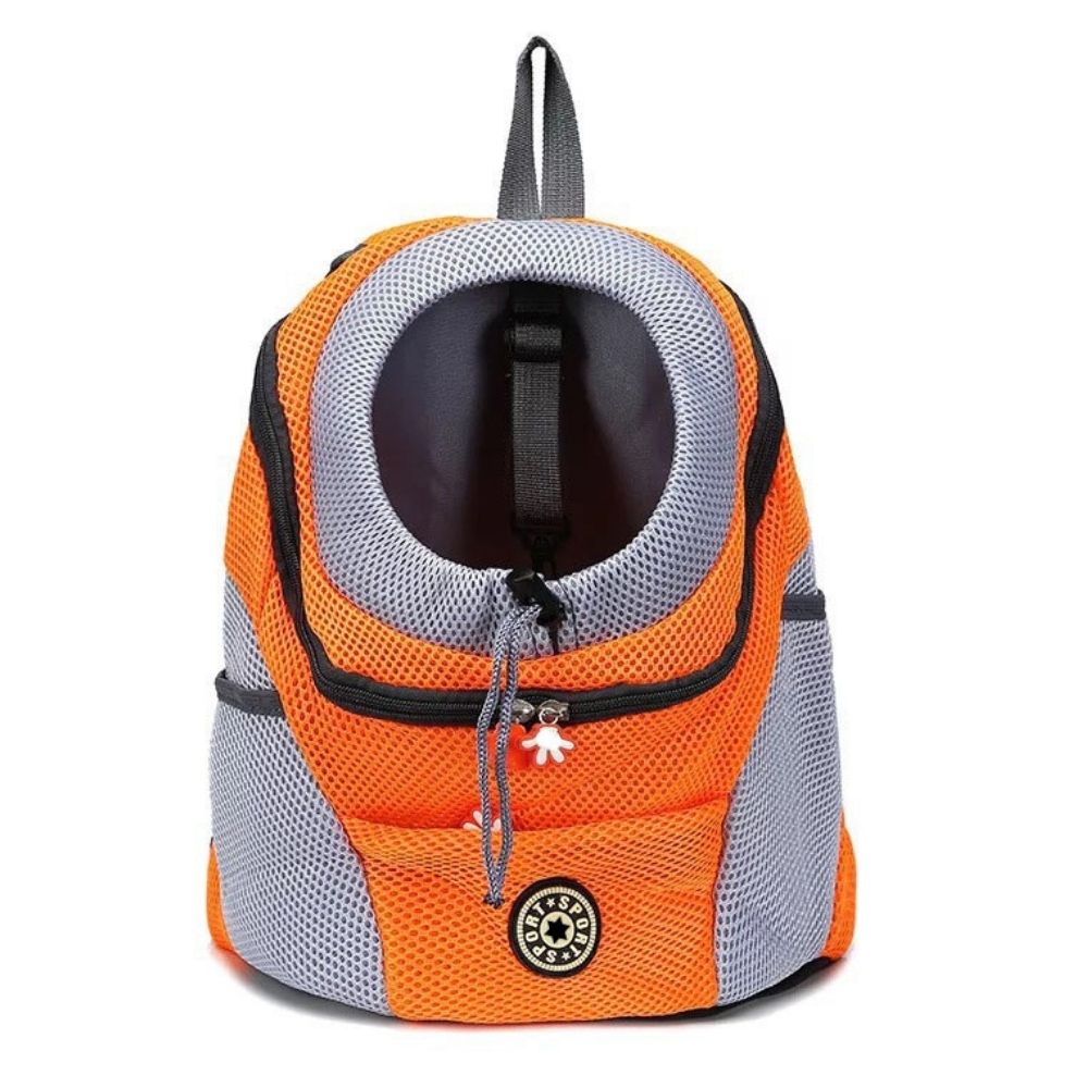 Premium Hondenrugzak Draagtas met Ademend Gaas en Handige Opbergruimte voor Buitenavonturen - Verstelbaar voor Honden tot 25 lbs