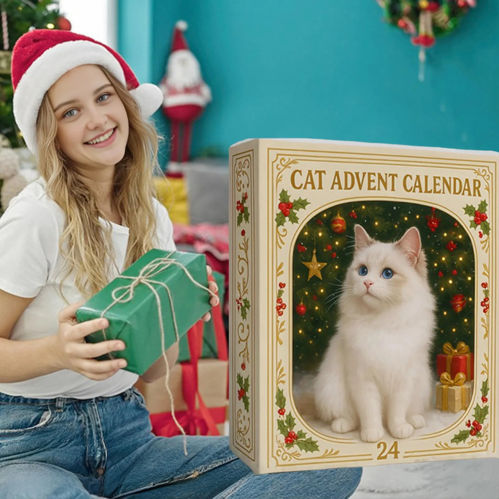 MeowMas | Kat Kerst Countdown Breng Vreugde en Kerstsfeer in Uw Huis