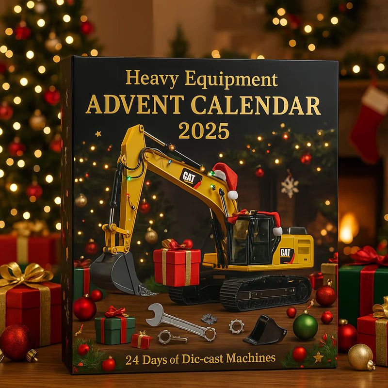 HeavyGear Adventskalender | Spannende dagelijkse verrassingen voor liefhebbers van zware machines