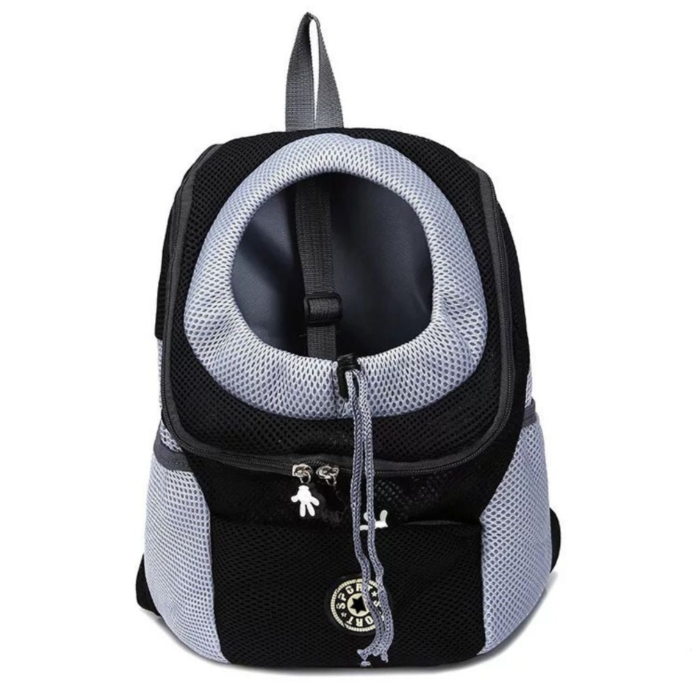 Premium Hondenrugzak Draagtas met Ademend Gaas en Handige Opbergruimte voor Buitenavonturen - Verstelbaar voor Honden tot 25 lbs