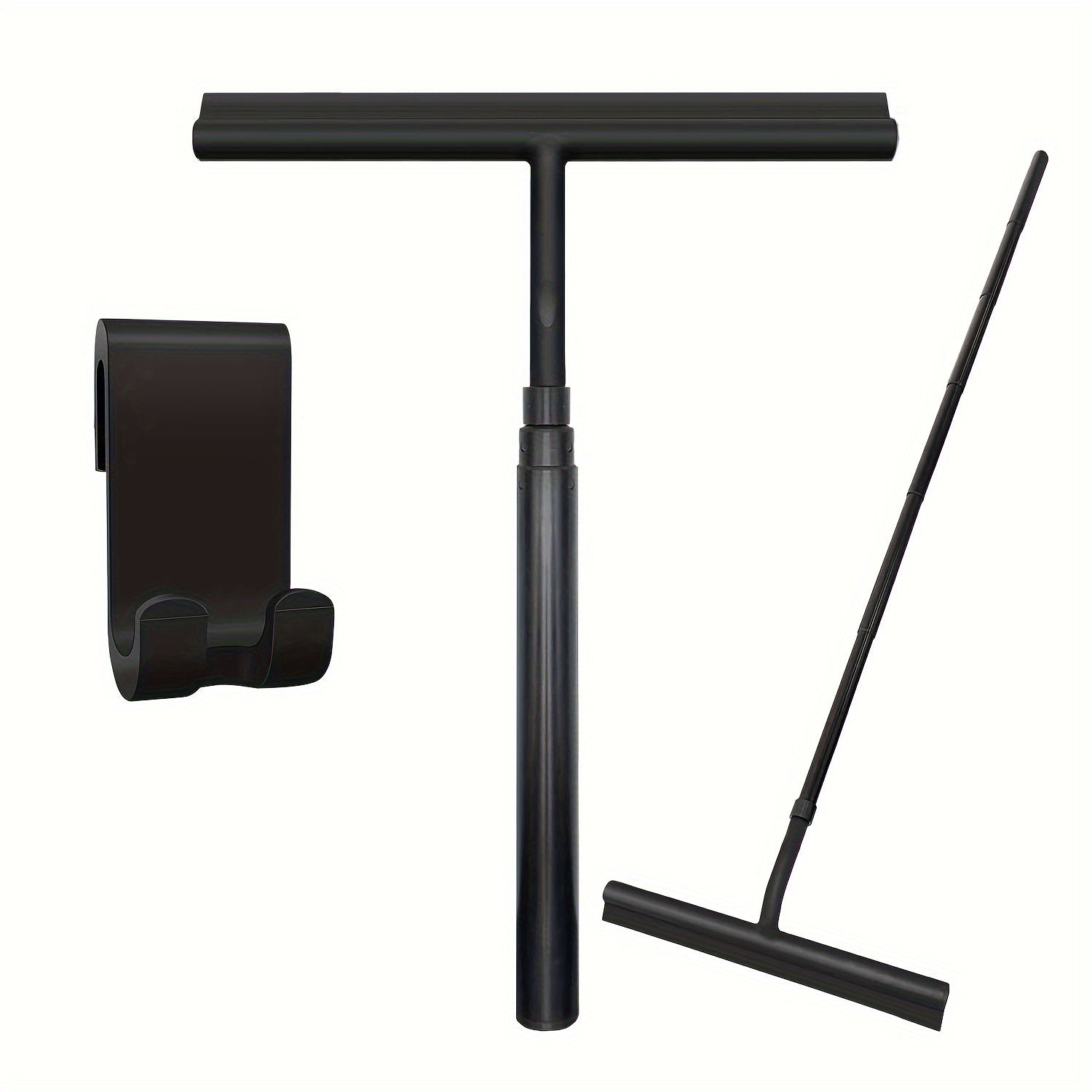 Telescopische Douchewisser met Uitschuifbare Handgreep – Streeploze Reinigingsgereedschap voor Muren en Vloeren