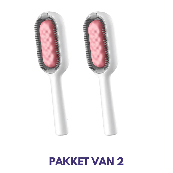 3-in-1 Borstel | Voor honden en katten | Massageborstel