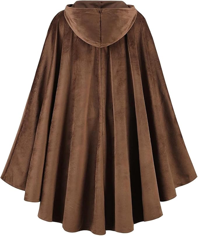 Unisex Halloween Kostuum Cape met Kap | Lange Cloak