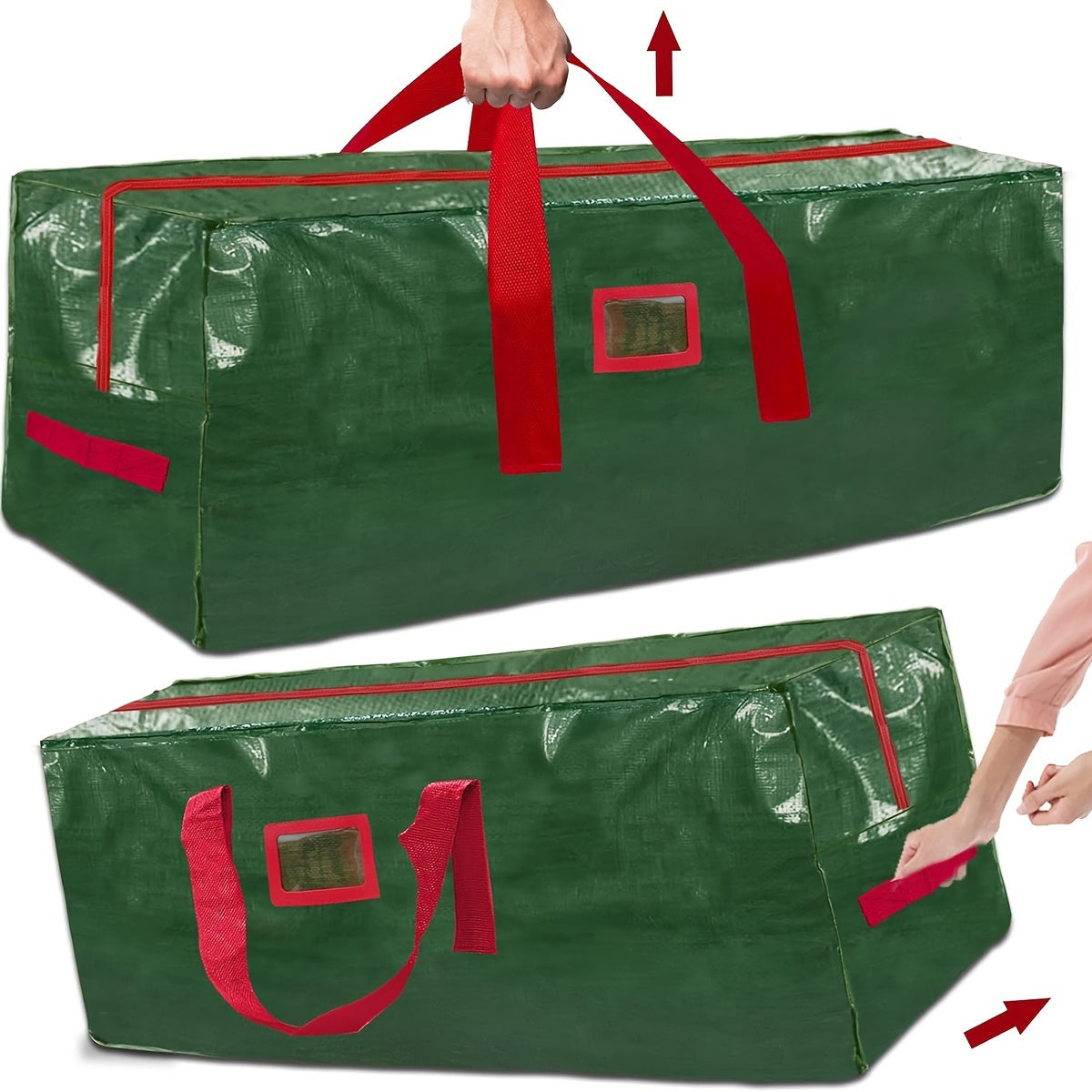 Grote Opbergzak voor Kunstkerstbomen – Waterdicht en Duurzaam Polyester Model TreeTote