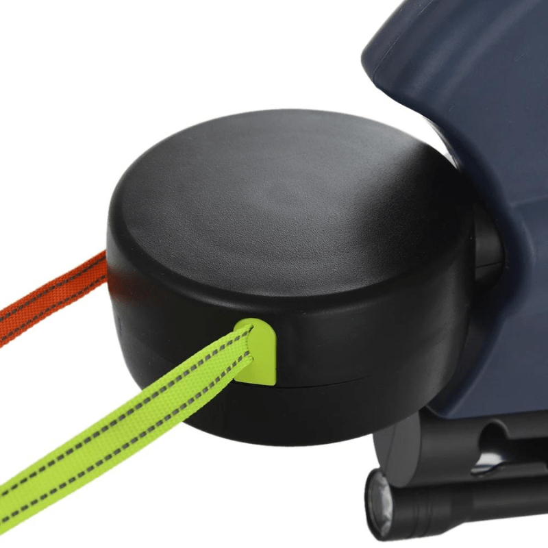 Duoglow Dubbele Hondenriem met LED Licht, 360° Draaibare Scharnier, 30 kg Capaciteit