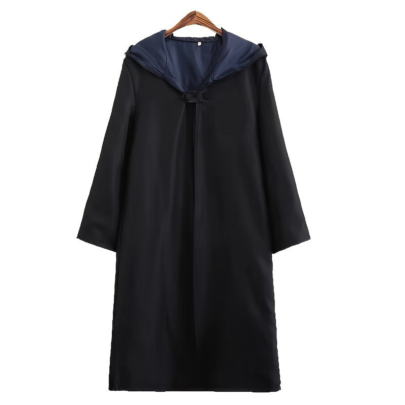 Unisex Gewaad voor Tovenaars Halloween Kostuum met Kap | Lange Mouwen