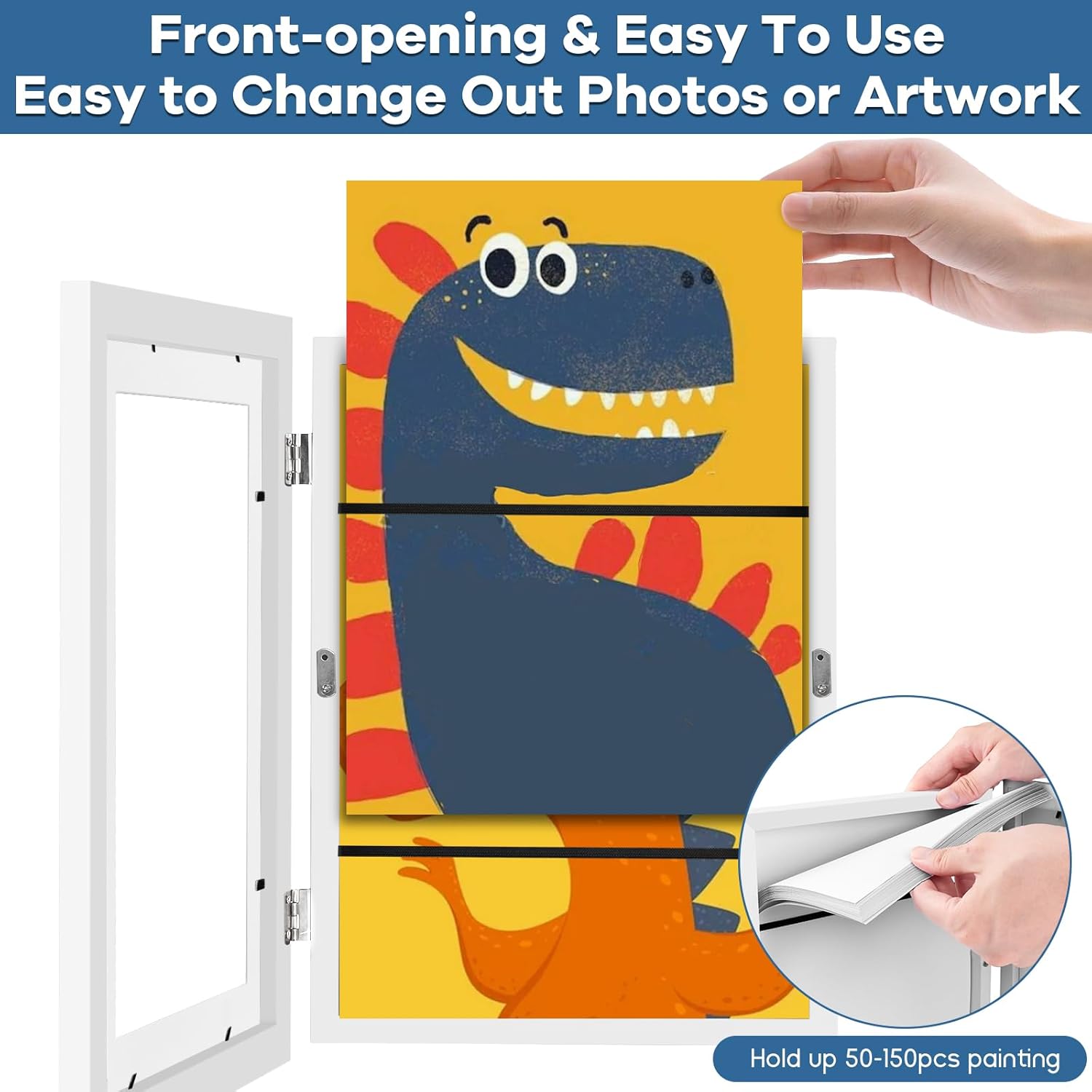 ArtNest Magnetisch Frame | Creatieve displayoplossing voor kunstwerken van kinderen