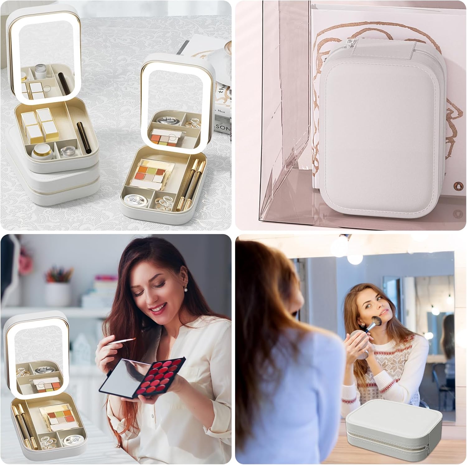 GlamGlow | Stijlvol LED-reistasje voor schoonheid