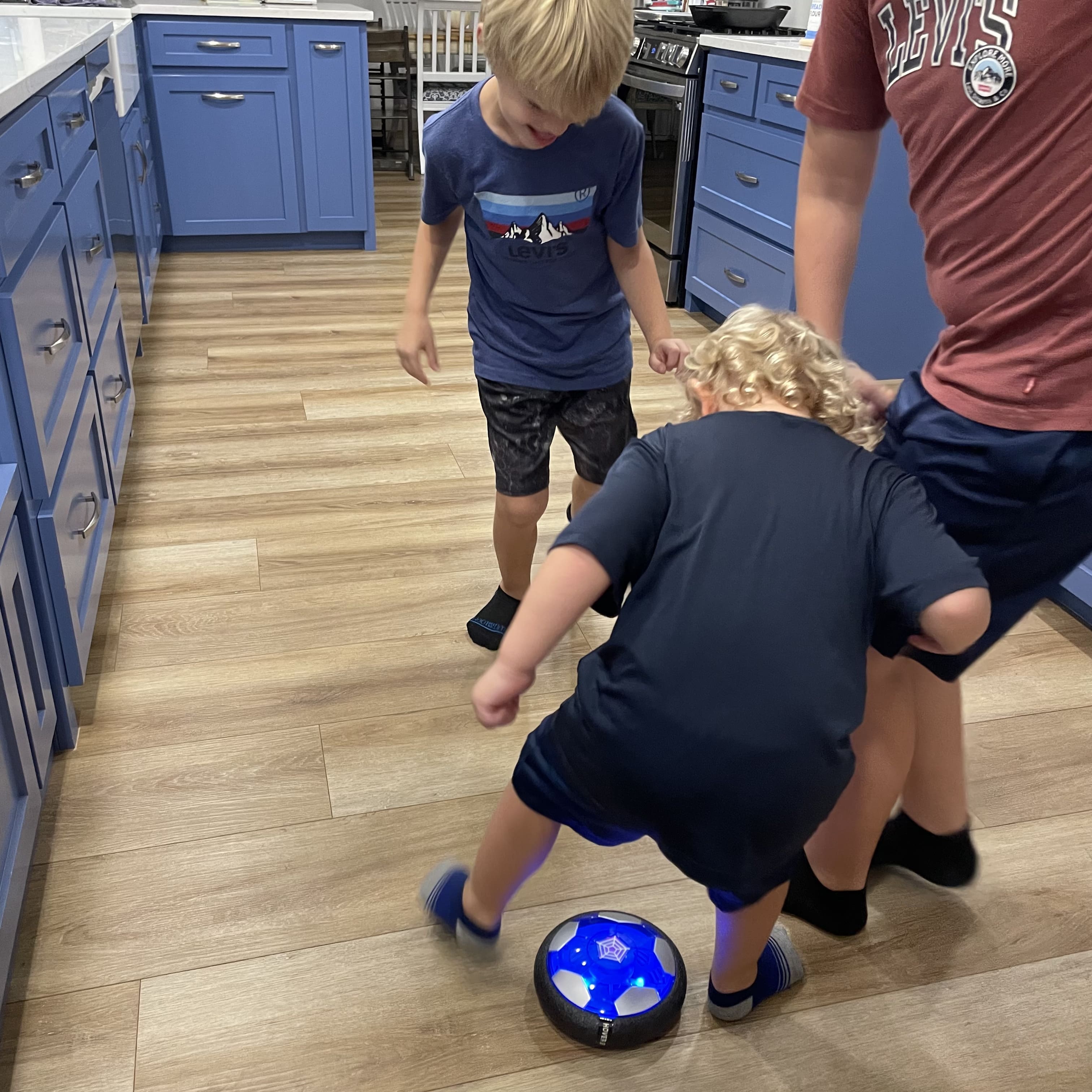 HoverKick elektrisch voetbalspeelgoed | interactief speelplezier voor kinderen binnenshuis