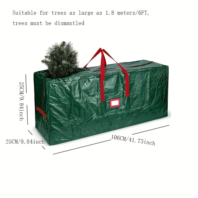 Grote Opbergzak voor Kunstkerstbomen – Waterdicht en Duurzaam Polyester Model TreeTote