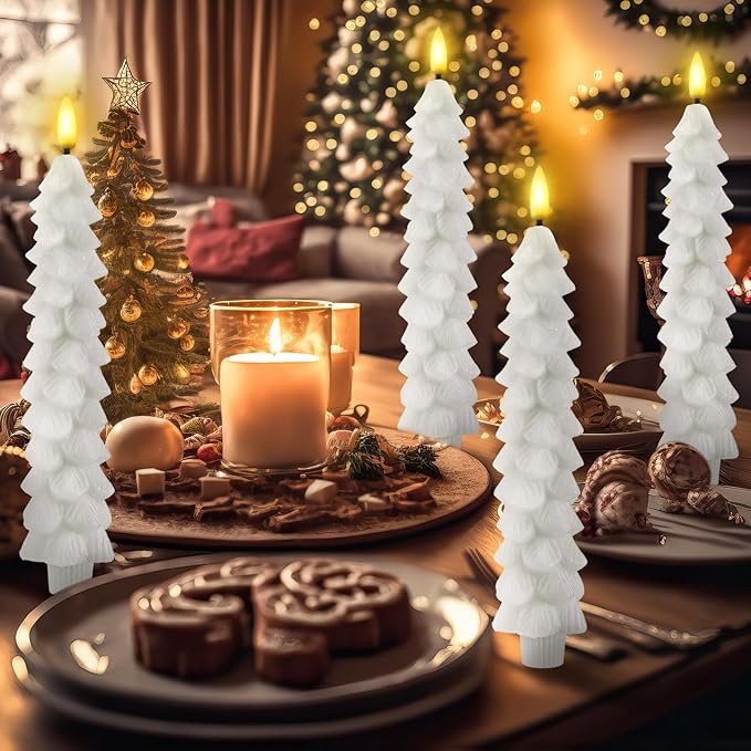 Vlamloze LED Kaarsen met Afstandsbediening – Realistisch 3D-Flikker Model LumaGlow