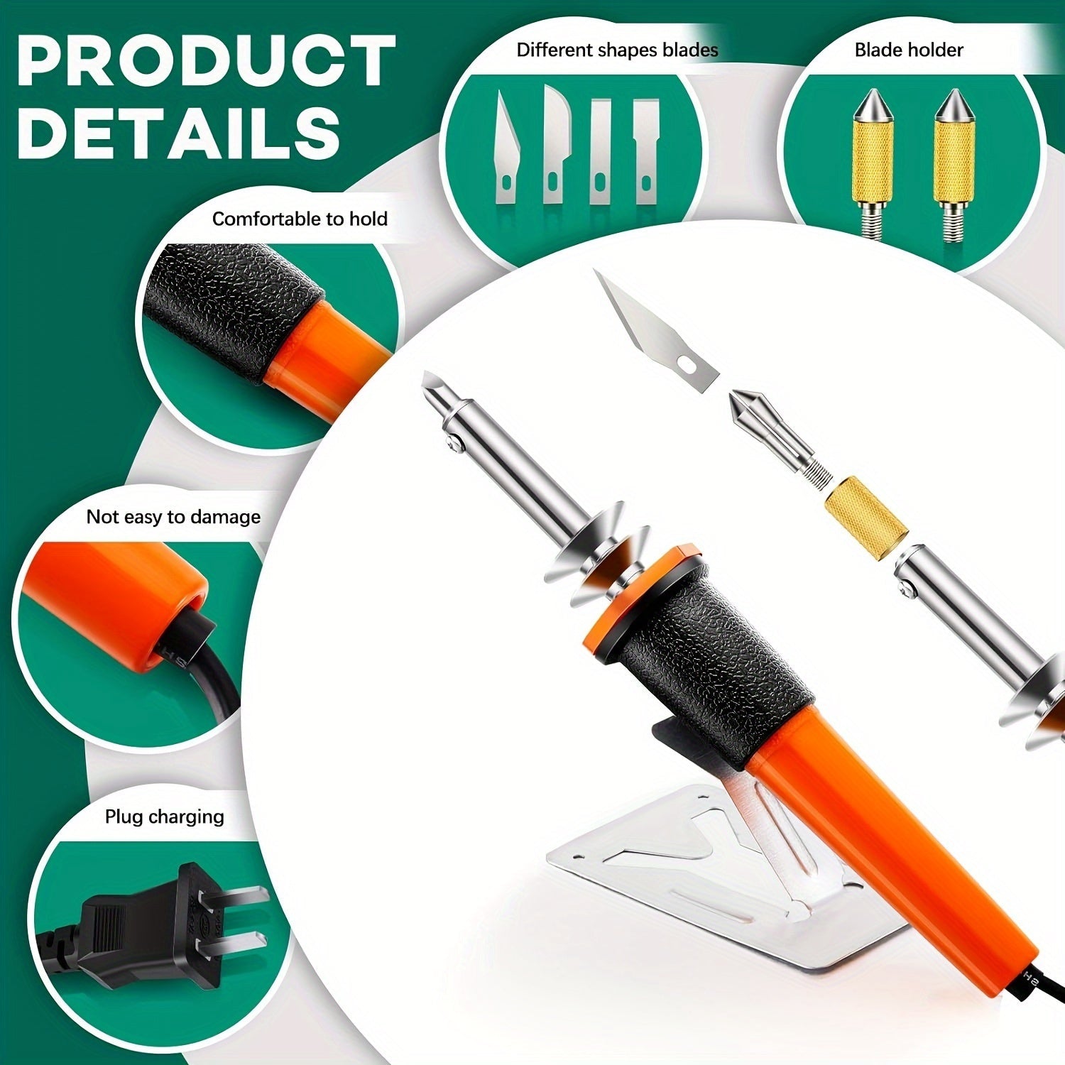 Elektrische Eenvoudige Snijtool voor Pompoenen | Snelle Precisiesnijder