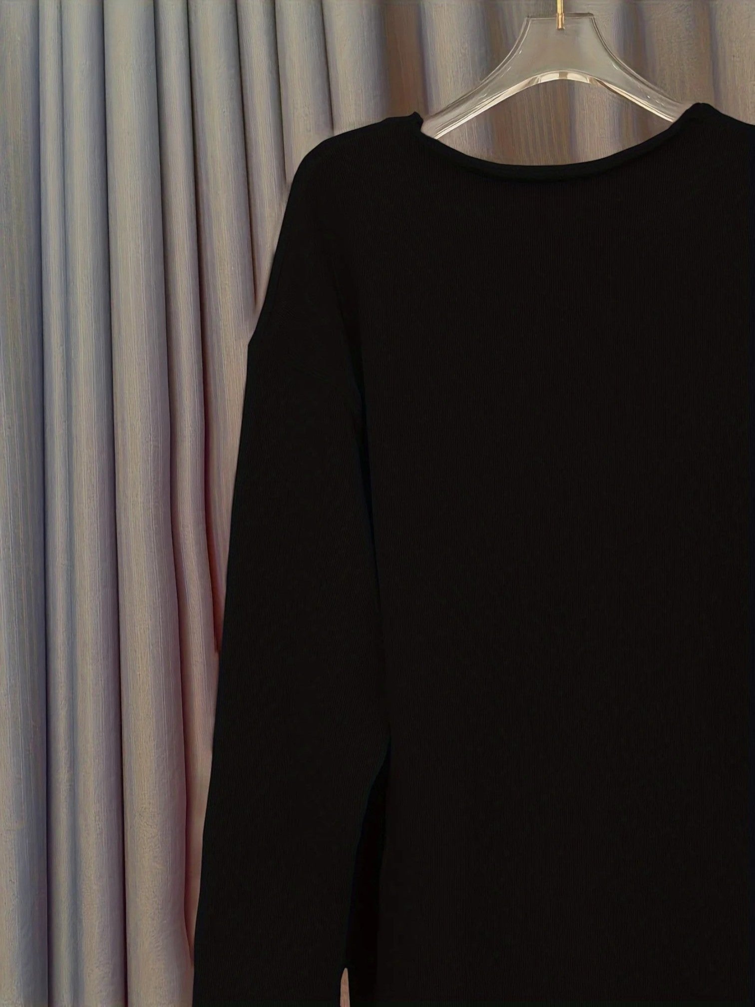 Casual Trui Met V-hals | Oversized