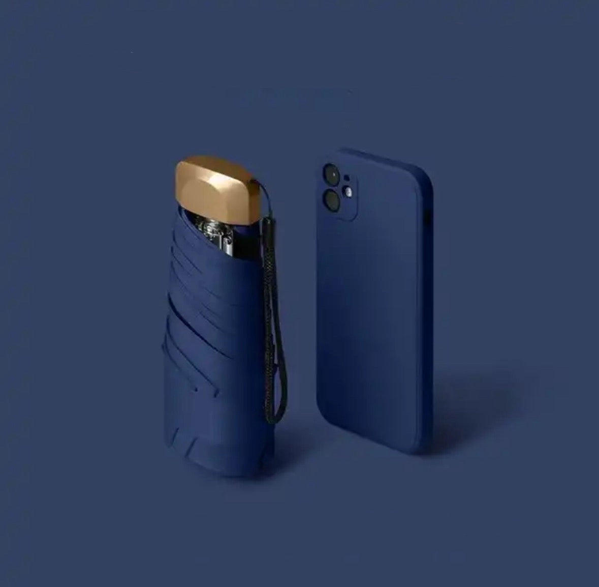 Compacter Mini-Paraplu – Draagbare regen- en zonbescherming voor onderweg