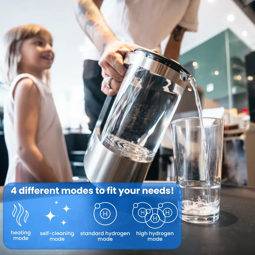 HydroPure Waterkoker | Gezond waterstofrijk water, vereenvoudigd