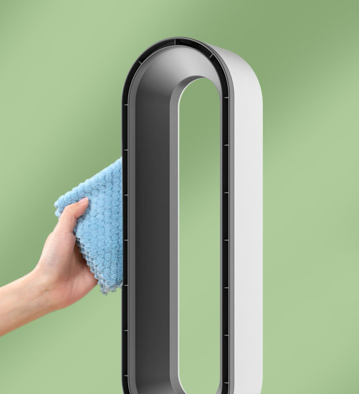 Climora Stille Luchtkoeler | 3-in-1 Koelen, Reinigen & Verfrissen met 90° Oscillatie