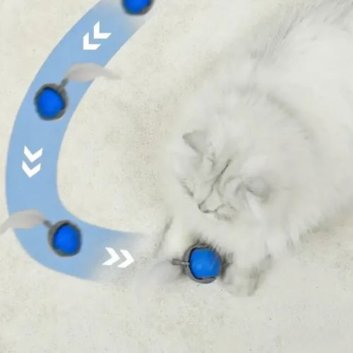 PurrPlay Interactieve Rollende Bal | Slim plezier voor uw harige vrienden