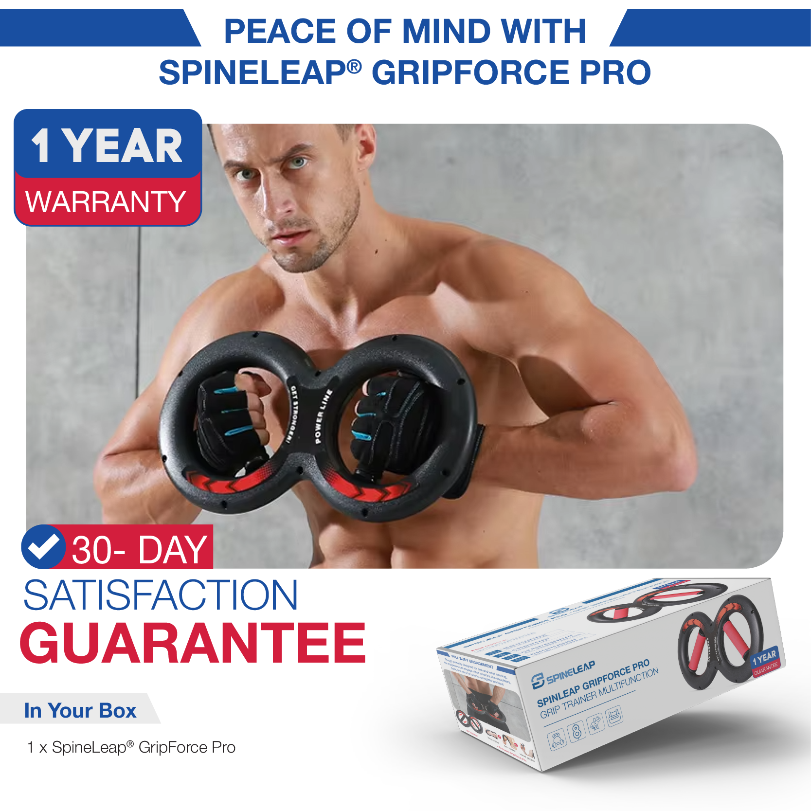 PowerGrip Polstrainer | Kracht opbouwen, prestaties verbeteren