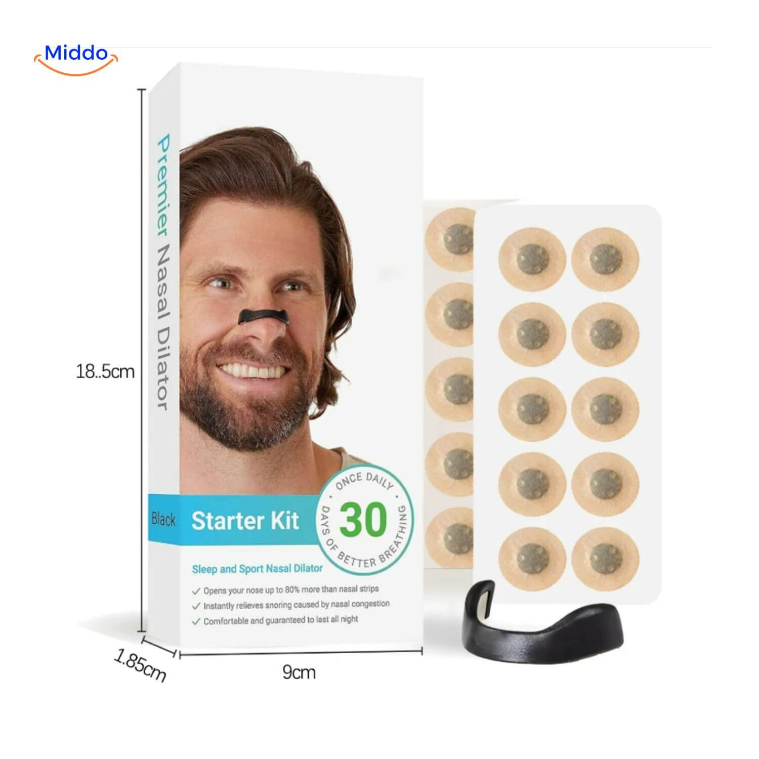 SchnarchStopper™ Set | Magnetische oplossing voor een betere slaap!