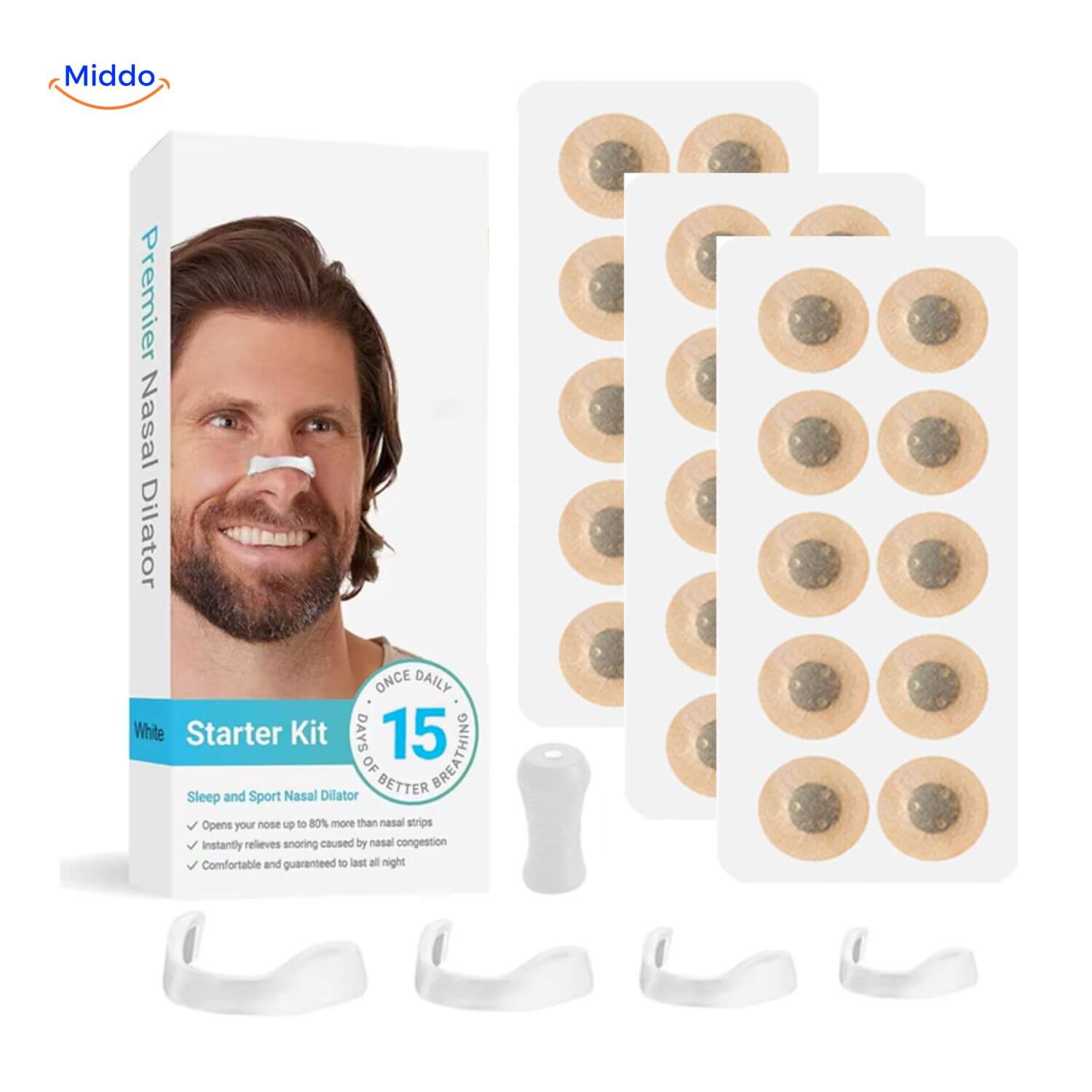 SchnarchStopper™ Set | Magnetische oplossing voor een betere slaap!